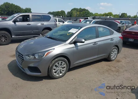 2022 Hyundai Accent Se z USA, uszkodzony, nr VIN 3KPC24A64NE183001